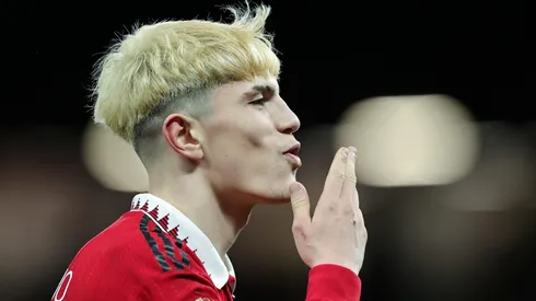 Garnacho en Manchester United