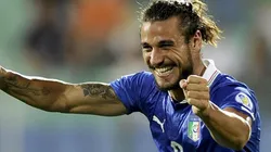 Daniel Osvaldo, uno de los jugadores argentinos que vistieron la camiseta de la Selección Italia.