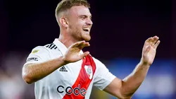 Hoy volvió a anotar en River: ¿cada cuántos minutos Beltrán participó directamente de un gol en 2023?