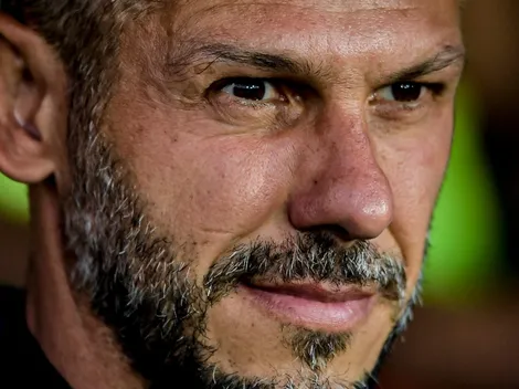 Demichelis bancó públicamente a Beltrán y lo llenó de elogios