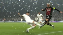 La jugada que terminó con la roja para Cuti Romero.