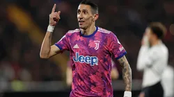 Di María con la camiseta de Juventus.