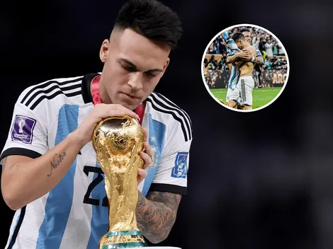 Lautaro confesó que le pidió a Montiel el cuarto penal en la final del Mundial: "Si lo pateaba, era fuerte al medio"