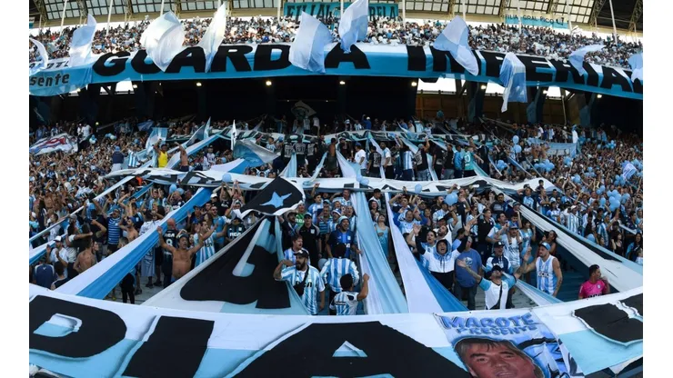 Hinchada de Racing de Avellaneda