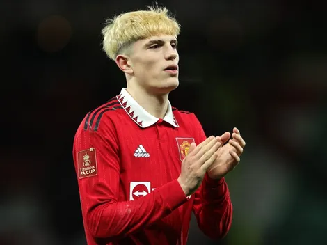 El emotivo posteo de Garnacho que volvió locos a los hinchas argentinos