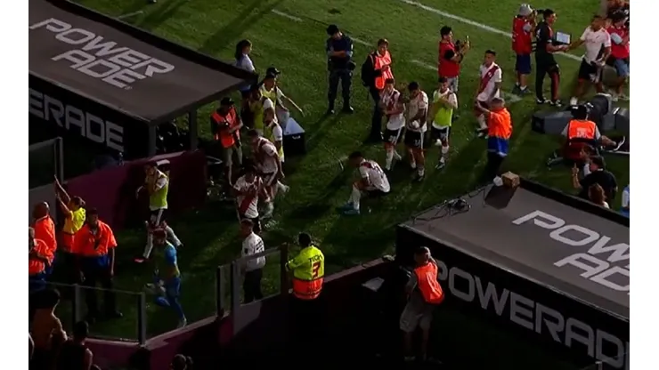 Castigo ejemplar: Lanús identificó y sancionó a los hinchas que agredieron a los jugadores de River