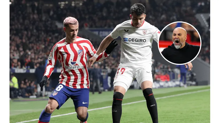La feroz crítica de Acuña a Sampaoli y Sevilla tras la goleada en contra ante Atlético: "No entendemos..."