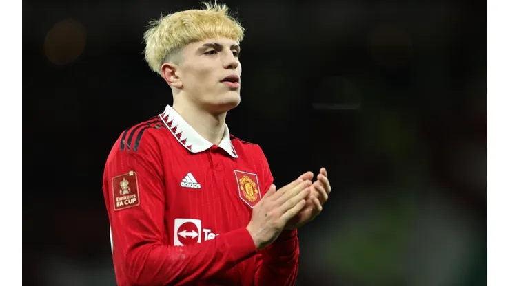 Alejandro Garnacho en Manchester United