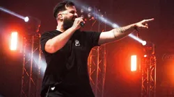 Papo MC durante una de sus batallas de freestyle.