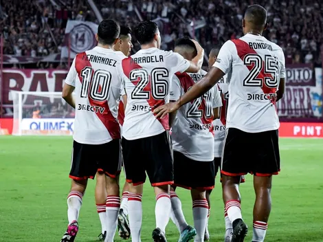 Efectividad casi plena: la figura de River con más precisión en pases en la victoria ante Lanús
