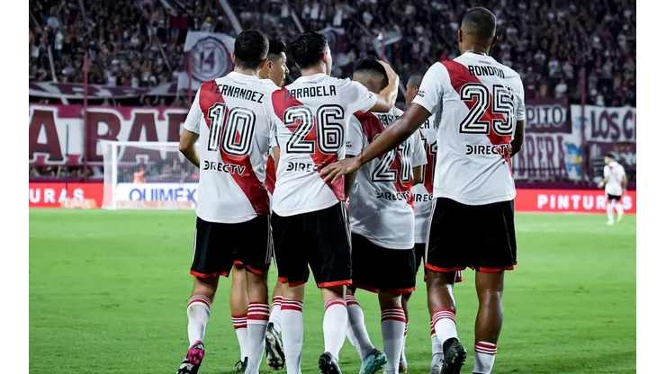 Efectividad casi plena: la figura de River con más precisión en pases en la victoria ante Lanús