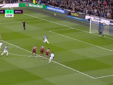 VIDEO | MacAllister le metió un gol de penal a un arquero francés