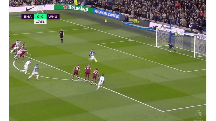 VIDEO | MacAllister le metió un gol de penal a un arquero francés