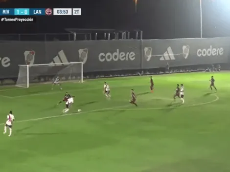 VIDEO | Atento, Demichelis: golazo infernal de Serrago en la Reserva de River