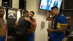 VIDEO | ¡Como uno más! El festejo íntimo de Riquelme con los jugadores de Boca tras obtener la Supercopa