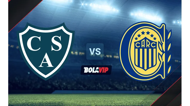 Sarmiento vs. Rosario Central por la Liga Profesional 2023.
