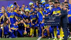 Se fue mal de Boca, pero saludó a sus excompañeros por el título