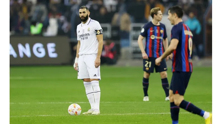 Real Madrid choca ante Barcelona por la Copa del Rey.