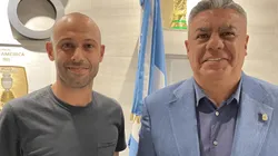 Inesperado: el Cuchu Cambiasso podría reemplazar a Mascherano en la sub 20