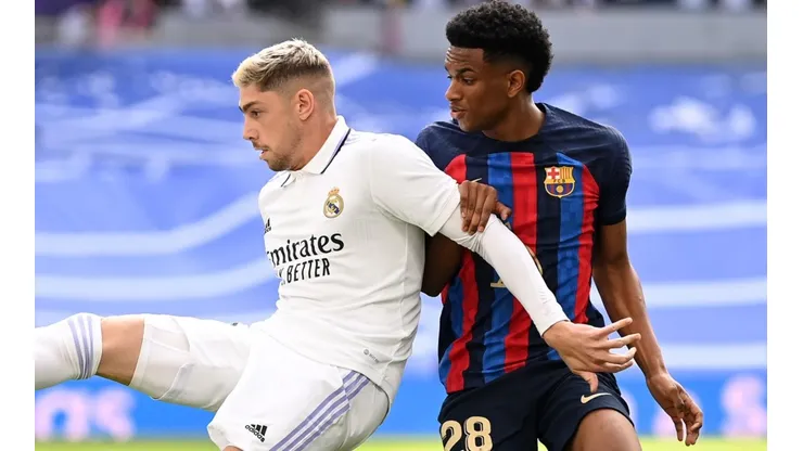 Real Madrid y Barcelona se enfrentan en la Copa del Rey.