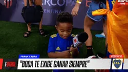 Derek Fabra, el niño sensación en el mundo Boca.