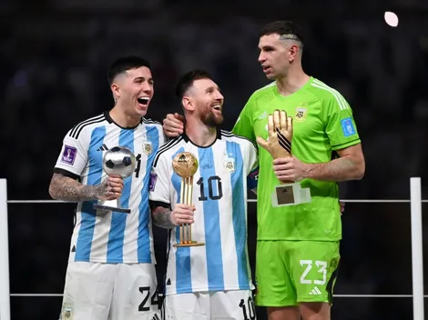 La particular frase de Dibu Martínez a Enzo Fernández por su nivel en el Mundial: "Es un caradura"