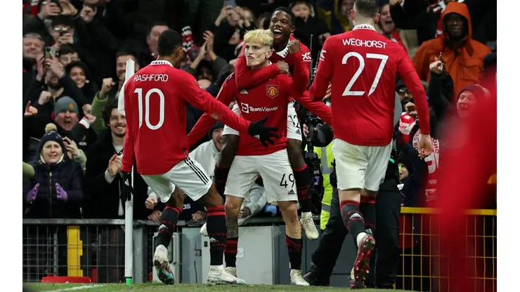 VIDEO | Descomunal golazo de Garnacho para que Manchester United lo gane sobre la hora