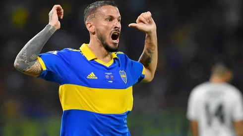 Darío Benedetto, la gran figura que tuvo el partido.