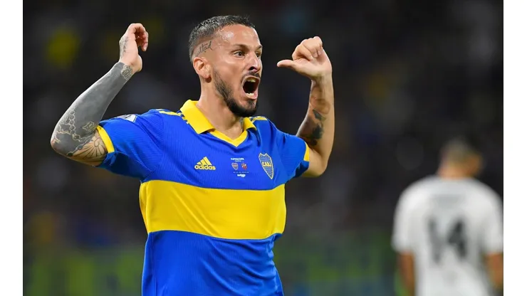Darío Benedetto, la gran figura que tuvo el partido.
