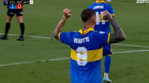 VIDEO | Benedetto rompió el cero para Boca en Santiago ante Patronato