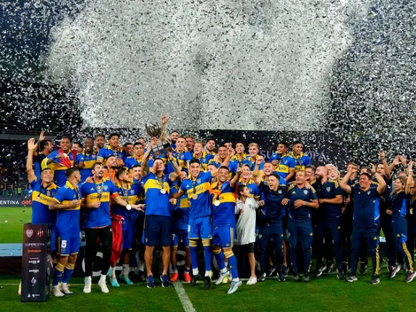 VIDEO | El eufórico pedido de los jugadores de Boca a Ibarra tras el título