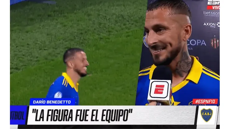 Benedetto, tras el título de Boca: "Somos los únicos"