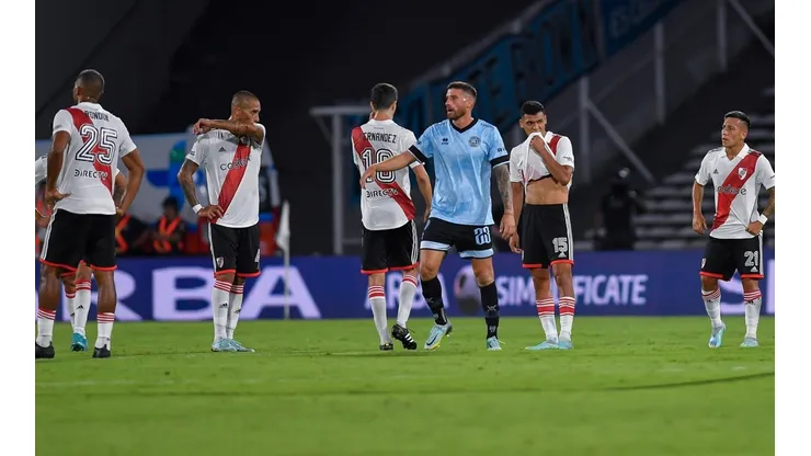 Es duda: el jugador de River que tuvo que abandonar la práctica