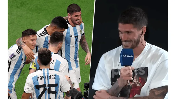 De Paul contó una cábala del Mundial y prendió fuego a 3 compañeros: "¡Había un humo!"