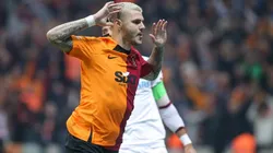 Icardi festejando un gol en Galatasaray.