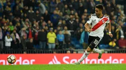 El Pity Martínez volvió al Bernabéu y subió una historia que enloqueció a todo River