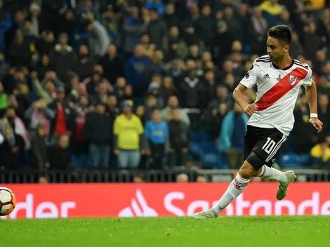 El Pity Martínez volvió al Bernabéu y subió una historia que enloqueció a todo River