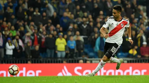 El Pity Martínez volvió al Bernabéu y subió una historia que enloqueció a todo River