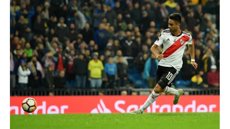El Pity Martínez volvió al Bernabéu y subió una historia que enloqueció a todo River