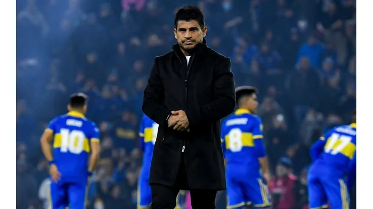 Ibarra sorprende: Pol Fernández fue suplente en la práctica de Boca