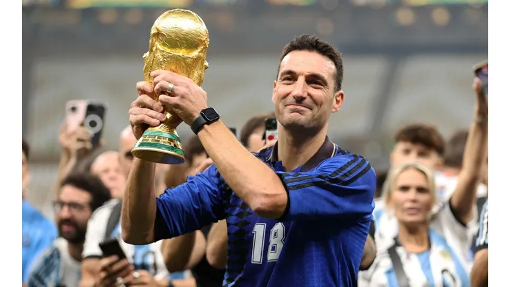 Scaloni: "Desde hace 3 años que no tenemos rivales"