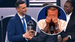 VIDEO | El llanto de Fantino cuando Scaloni ganó el The Best