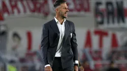 Martín Demichelis, cuestionado tras la derrota de River.