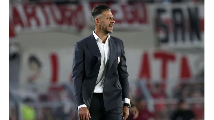 Martín Demichelis, cuestionado tras la derrota de River.