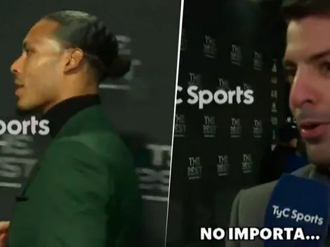 Van Dijk ignoró a Gastón Edul y éste se vengó de la forma más dolorosa posible