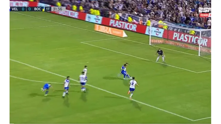VIDEO | ¡Apareció la joya! Langoni puso en ventaja a Boca ante Velez