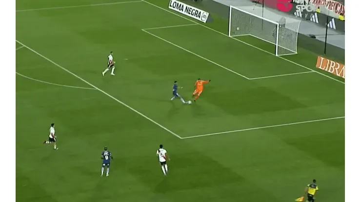 El penal cometido por Franco Armani.
