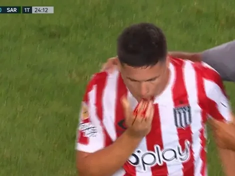 VIDEO | No apto para impresionables: Carrillo fue a cabecear y le volaron dos dientes