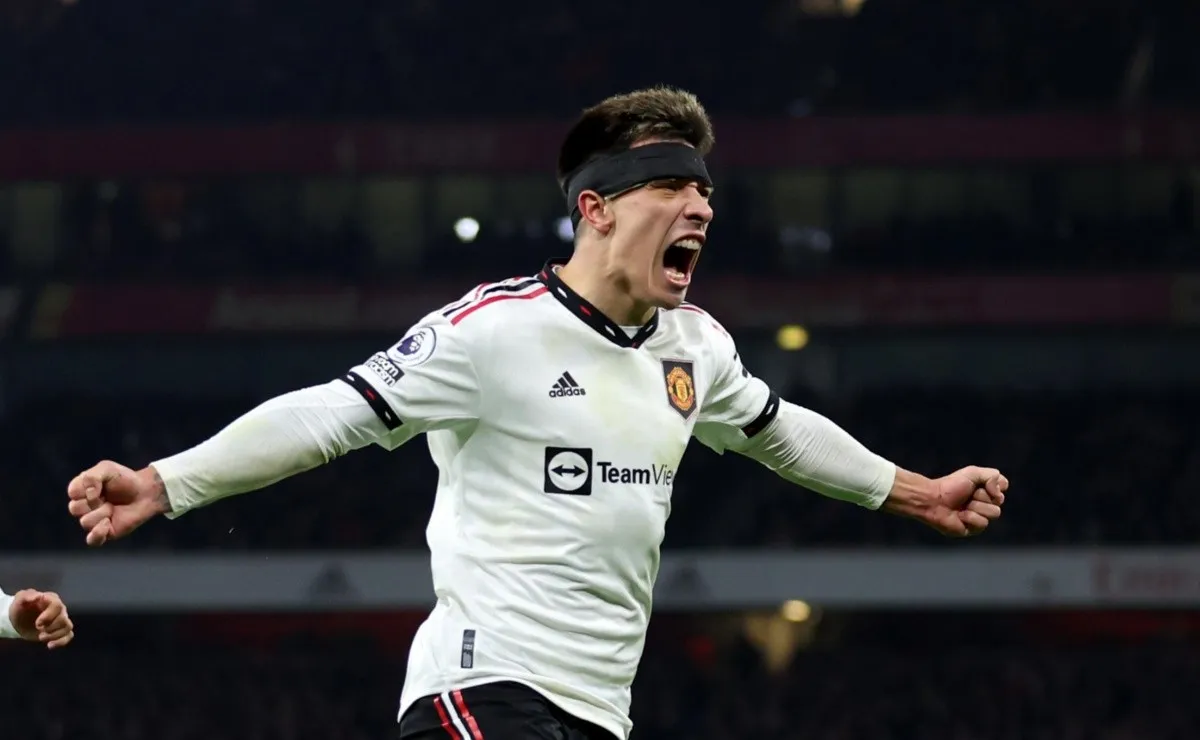 Licha Martínez, defensor de Manchester United. (Getty Images)