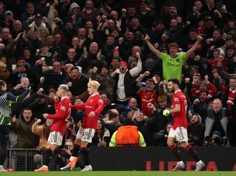 En llamas: el posteo de Garnacho burlándose del Barcelona tras la clasificación del United